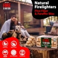 thumbnail image 5 of 300 pcs Fire Starter - Natural Fire Starters for Campfires, Fire Pit, Pizza Oven, Fireplace, Smoker, BBQ, Pellet Stove & Wood - Fire Starters for Grill, Charcoal Starter, 5 of 8