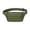 Army Green, variant on Unisex Fanny Pack Phone Bag Elastic Adjustable Waist Strap Multi Compartments Zipper Closure Outdoor Jogging Cycling Waist Bag