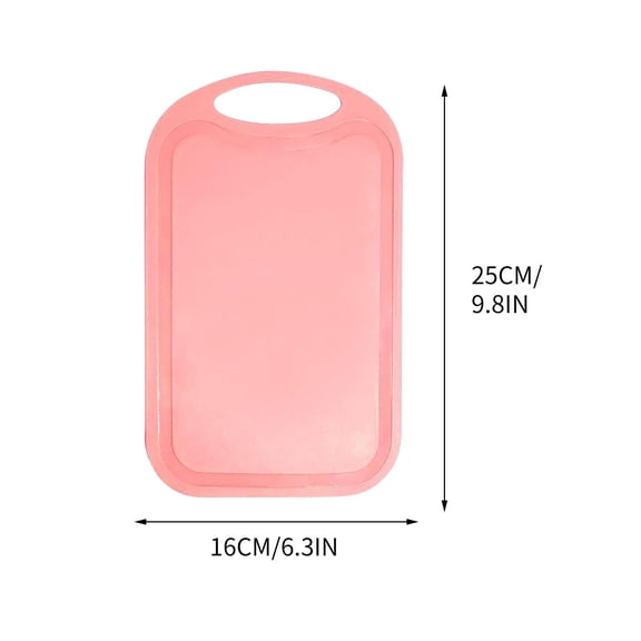 Leodye 1PCS Household Hanging Straw Cutting Board Portable Fruit Cutting Board for Kitchen Food Preparation -9.8*6.3IN