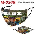 thumbnail image 4 of ROBLOX-mascarilla con estampado Digital alrededor del mundo Virtual, máscara antipolvo de dibujos animados a todo color, Cosplay para niñas y niños, 4 of 4