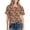 Yellow#workout tops for women, variant on Feancey Plus Size Game Day Graphic Tees for Women Soft Stretch Football Tunic Tops Fancy Bow Baseball Print Short Sleeve T-Shirts Summer 2026 Fashion Beige L