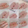 thumbnail image 2 of bingo 925 Plata Chica Lindo Exquisito Zirconia Plano De Cuatro Hojas Trébol Pendientes, 2 of 4