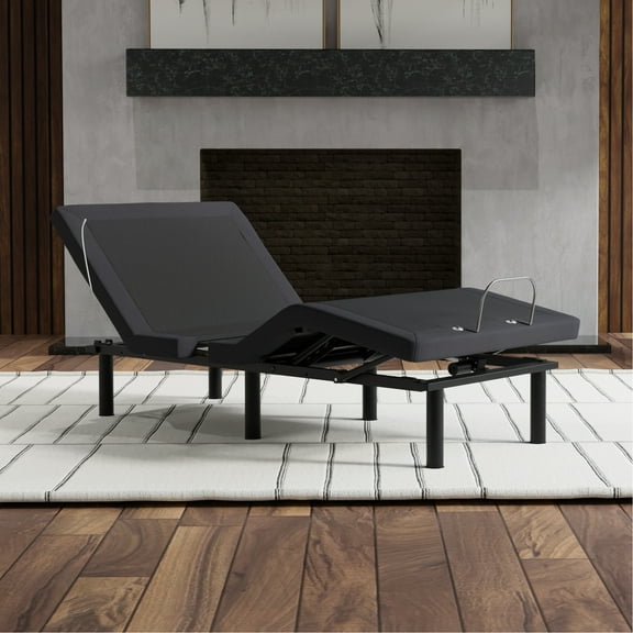 Twin Xl Adjustable Base: Glide, Zero , 3 Programmable Positions Base With Glide Towards Wall, & Memory