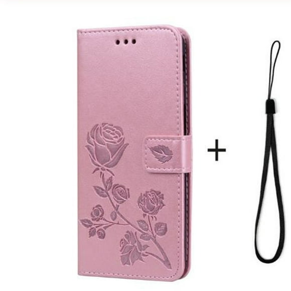 For Xiaomi Redmi A3 Cover Flip Leather Stand Phone Case For Xiaomi Redmi A3 A 3 RedmiA3 Case Card Holder Pink GZ Xiaomi Redmi A3