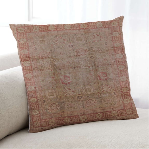 Ahgly Company Indoor Square Mid-Century Modern Throw Pillow, 18 inch by 18 inch