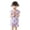 #01-Purple, variant on Girls Clothes Size 5, Toddler Boys Girls Short Sleeve Floral Prints Tops T Shirt Shorts Casual Outfits Girls Back To School Clothes