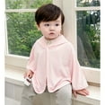 thumbnail image 4 of FAOWME Baby Boys Girls Lightweight Sunscreen Hoodie Toddler Summer Outwear Breathable Coat Jacket Pink 12-24 Months, 4 of 7