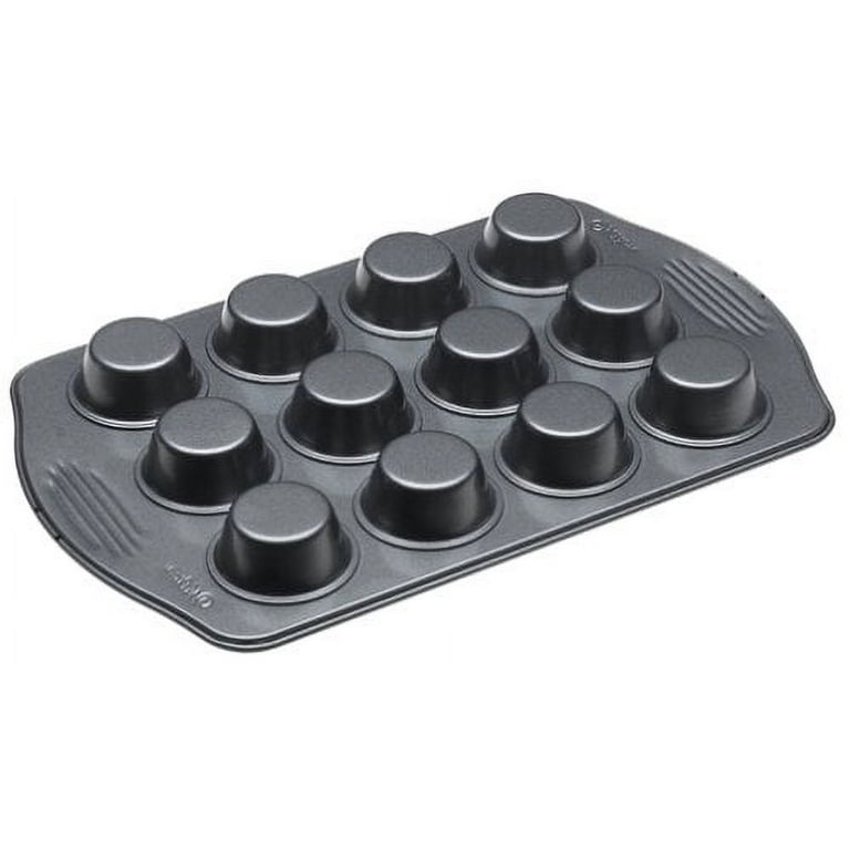 6 Pack: 12-Cup Muffin Pan by Celebrate It, Size: 10” x 0.82” x 7.67”, Silver