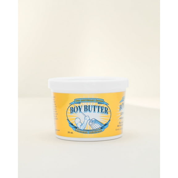 Boy Butter Original Lubricant with Coconut Oil, 16oz Tub