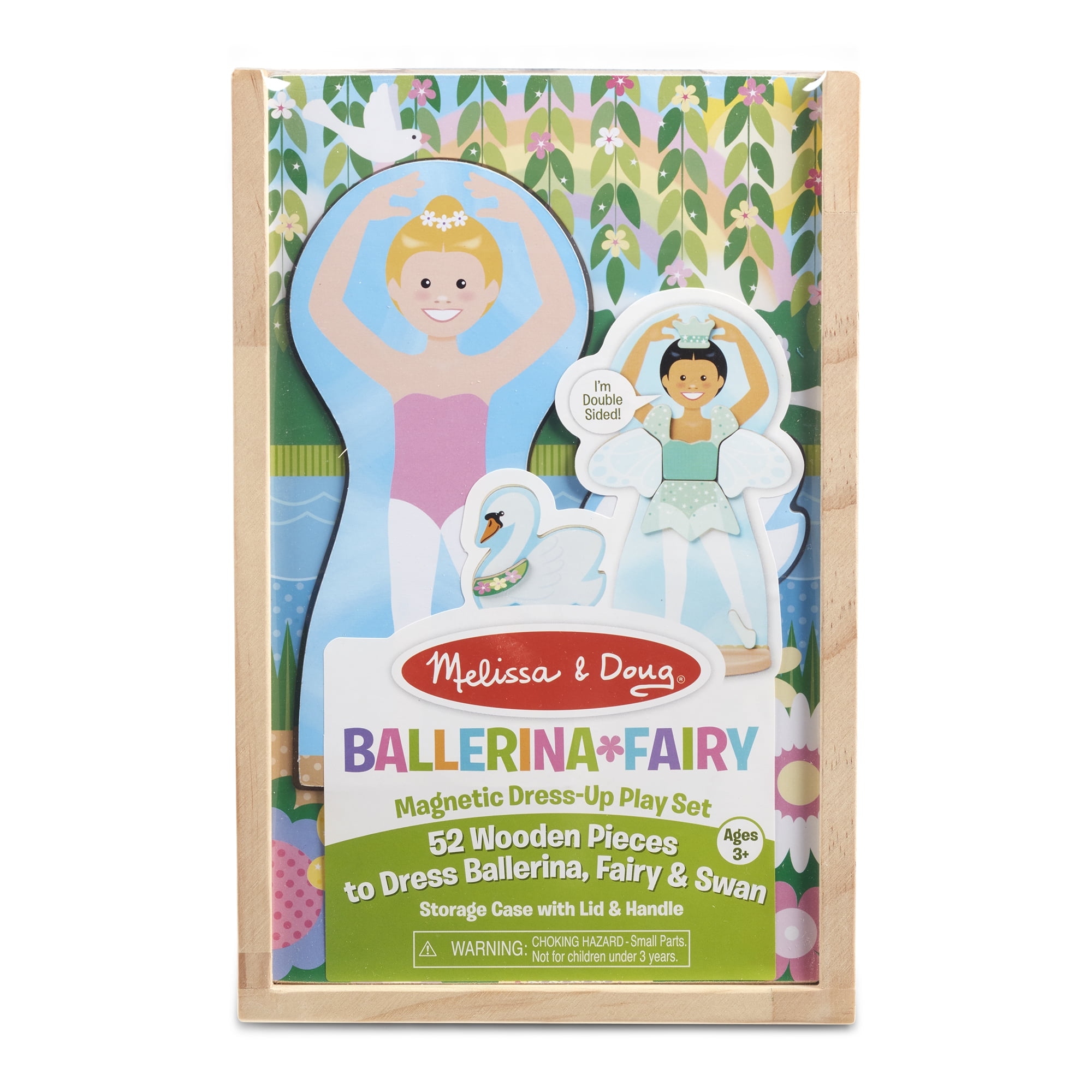 melissa and doug ballerina magnetic dress up