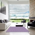 thumbnail image 7 of Ahgly Company Machine Washable Indoor Round Transitional Blossom Pink Area Rugs, 5' Round, 7 of 7