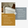 thumbnail image 3 of Sophie Storage Bench, Pearl White Boucle, 3 of 10