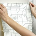 thumbnail image 5 of Star Wars R2D2 Geometric Peel and Stick Wallpaper, 5 of 19