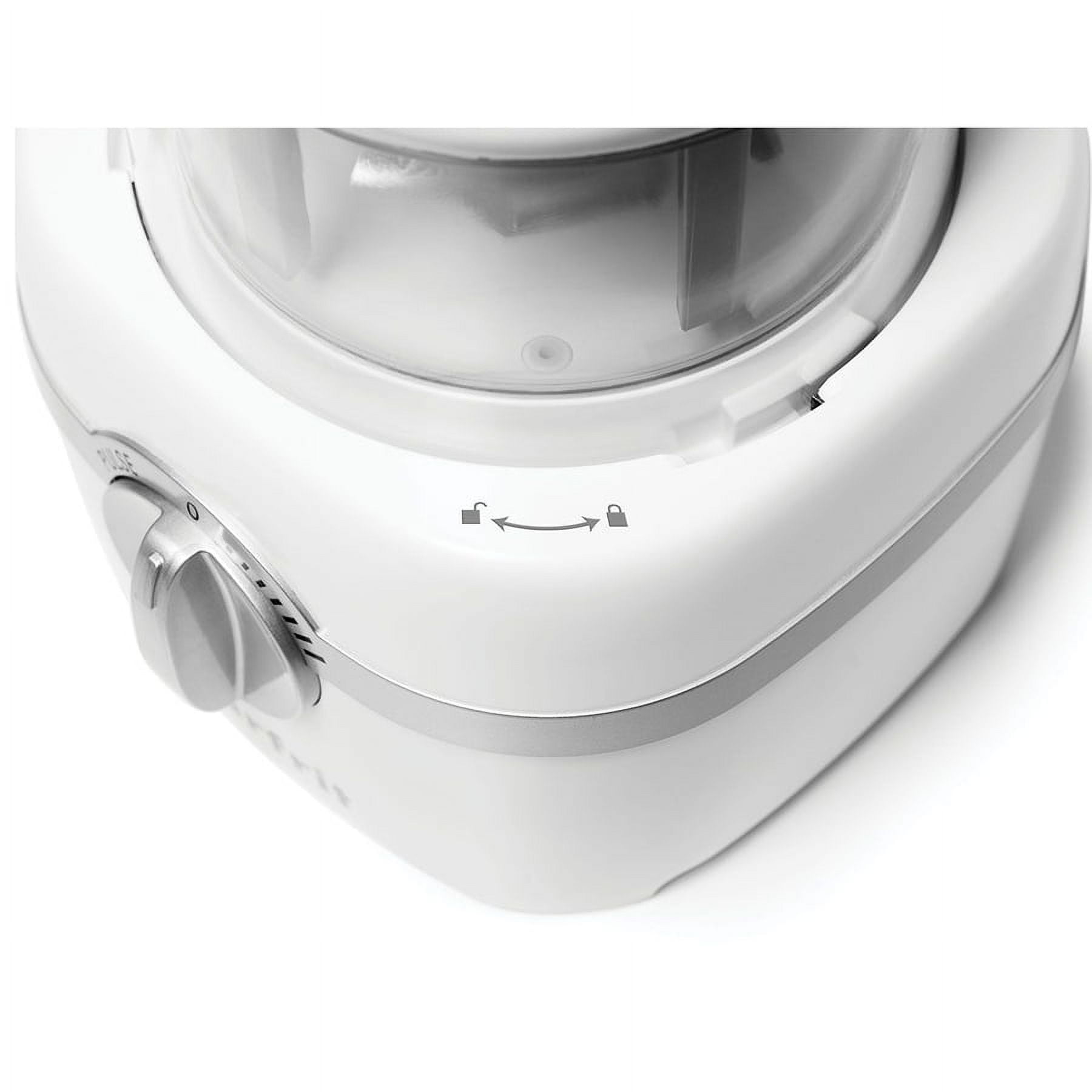 Starfrit 024227-003-0000 Electric Food Processor, 4-Cup, White