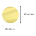 BESTYASH Round Label Stickers, Self-Adhesive Sealing Labels for ...