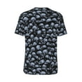 thumbnail image 3 of Balery Gothic Skull Baseball Jersey for Men Casual Button Down Shirts Short Sleeve Active Team Sports Uniform-4X-Large, 3 of 9