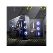 حافظة كمبيوتر MSI PANO M100R PZ Micro-ATX، أسود