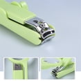 thumbnail image 6 of Led Magnifying Nail Clipper Green - Nail Cutter with Magnifying Glass Extra Large Nail Clipper Stainless Steel Fingernail Magnifier Scissors Toenails Clippers for Elderly Adults, N Makeup Organizers, 6 of 9
