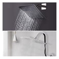 thumbnail image 3 of Ywmsfl Bathroom Shower Head Risers Pipe Elegant S Shape Showerhead Extension Arm 10inch, 3 of 8