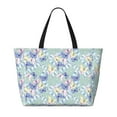 thumbnail image 2 of Sigee Colorful Butterfly Print Extra Large Waterproof Beach Travel Bag with Zipper - Durable and Versatile for Vacation, Gym, and Daily Use, 2 of 7