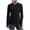 #0224-Black, variant on Karight Womens Quick Dry Hooded Top Thumb Hole Cuff Long Sleeve Sweatshirt Active Workout Casual Shirt