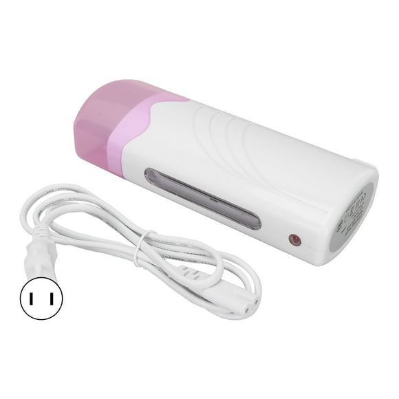 Portable Roll Wax Heater,Depilatory Heater Portable Electric Roll On Wax Warmer Hair Removal Roll Wax Machine Luxury Finish