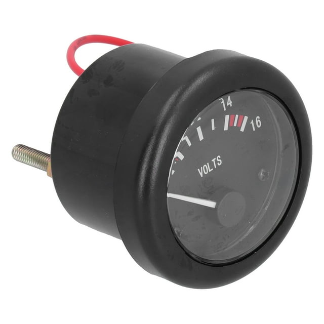 Medidores de prueba de voltaje, medidor de voltaje marino, medidor de voltaje de 12 V, voltímetro para barcos, calidad superior