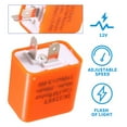 thumbnail image 3 of 12V 2 Broches Clignotant Moto Clignotants Réglables Conduit Clignotants Relais Clignotants, 3 of 5