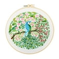thumbnail image 1 of Stamped Flower 30x30cm Sewing Supplies Handmade Needlework Full, 1 of 7