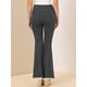 thumbnail image 5 of Pantalones Vaqueros Acampanados De Campana Elásticos Para Mujer Gris oscuro M, 5 of 6