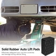 thumbnail image 3 of 4 Pcs Solid Rubber Auto Lift Pads, Heavy Duty Rubber Lift Blocks, Anti-Slip Car Lift Spacer Pads, Sturdy Frame Rail Protectors for Automotive Jacks & Racks, 6000 lbs Capacity, 3 of 6