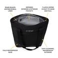 thumbnail image 3 of RTIC Everyday Insulated Slim Tote Bag, 15 Ltr Cooler Bag, Leak-Free Interior, Black, 3 of 8