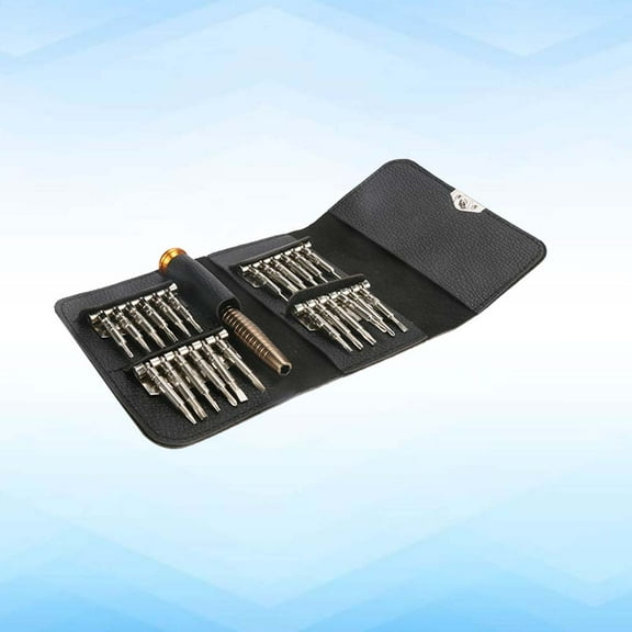 Toyvian Glasses Repair Tool Kit with Screws Silver 1 Set