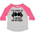 thumbnail image 3 of Inktastic Boxer Like Daddy Boxing Boys or Girls Toddler T-Shirt, 3 of 5