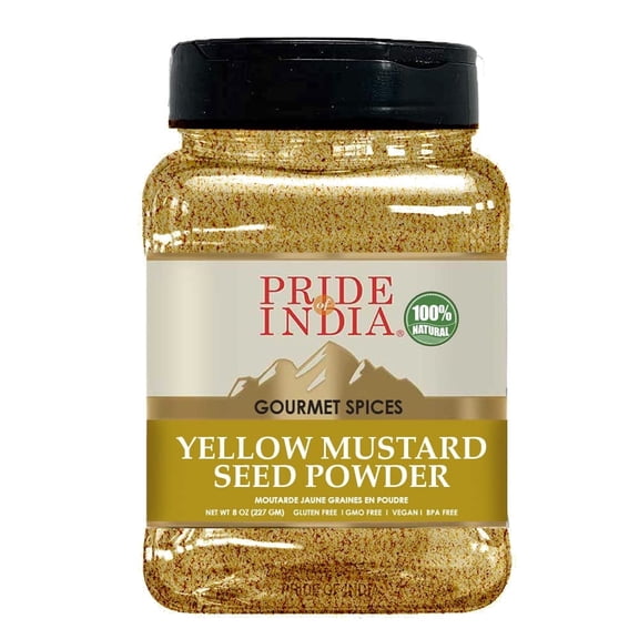 Pride of India Yellow Mustard Ground, 8 oz