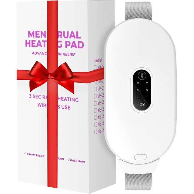 Heating Pads for Cramps, Period Cramp Massager Portable Cordless