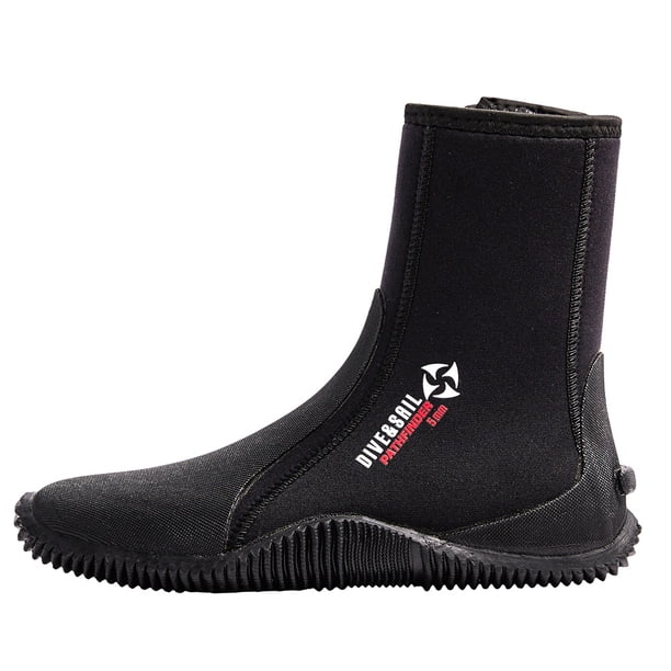 Botas de buceo de neopreno Botas de buceo antideslizantes 5 mm Ligeras para hombres y mujeres