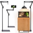 thumbnail image 1 of Support de Lampe pour Reptiles en Métal, Support de Lampe Chauffant Réglable avec Bras Oscillant à 360°, Adapté à Différents Types de Lumières pour Reptiles, 1 of 5