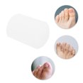 thumbnail image 3 of Unique Bargains 2 Pcs Double Opening Toe Covers Prevent Pain for Corns Blisters Large White SEBS, 3 of 5