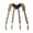 khaki, variant on Abbraccia Suspenders Duty Belt Harness, x Shaped Strap Equipment Accessories with Adjustable Strap Padded Tool Belt for Climbing Adults khaki