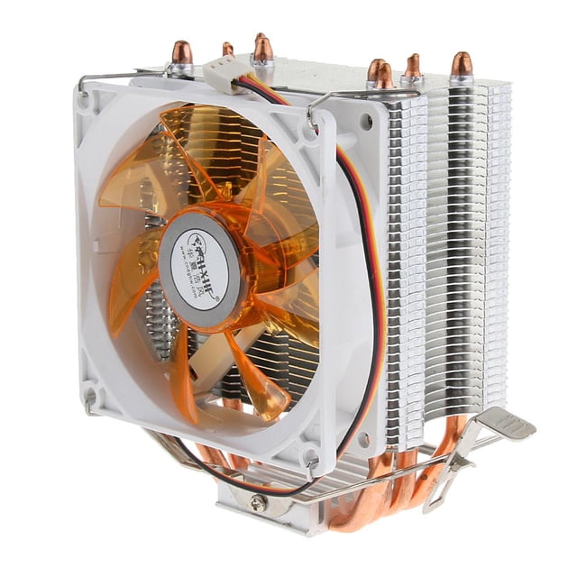 Enfriador de CPU 9cm Ventilador de refrigeración Disipador de calor 4 2500RPM Hidráulico para LAG Yotijar Enfriador de aluminio de la CPU