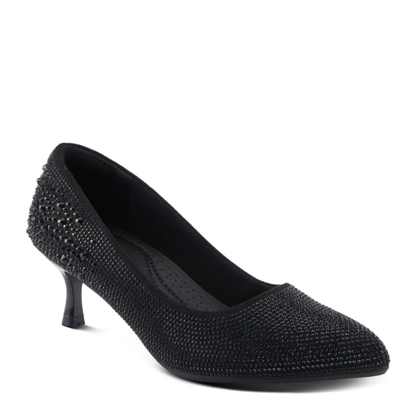 Patrizia Tyanna Women's Jeweled Kitten Heel Pump