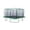 Green, variant on Upper Bounce Machrus Square Trampoline Set with Premium Enclosure and Safety Pad, Green, 144.00" x 144.00" x 108.00"