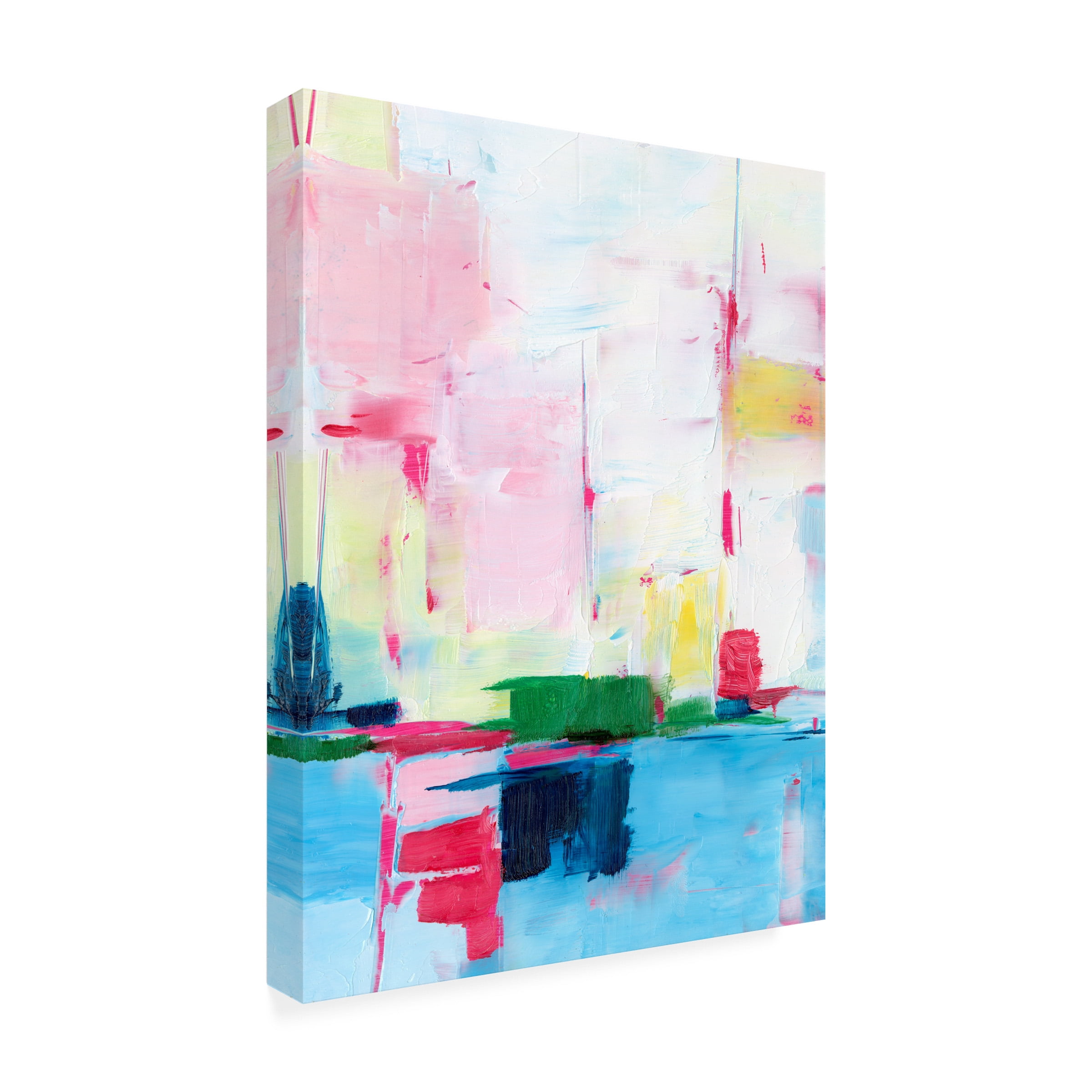 Ethan Harper 'Magenta Horizon II' Canvas Art