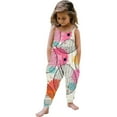 thumbnail image 2 of Zwiiyzr Easter Outfits for Toddler Girls Baby Clothes Bunny Romper Jumpsuit for 1-6 Years Multicolor, 2 of 6