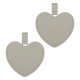 thumbnail image 1 of Uxcell 2Pcs Espejo de Bolsillo Pequeño para Bolso, Espejo Compacto de Maquillaje con Funda de Cuero (Gris), 1 of 7
