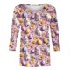 thumbnail image 5 of TaTaai Women Easter Festival Print 3/4 Sleeve Crew Neck Pullover Top Casual Fashion Ladies Spring Daily Street Wear Lightweight Breathable Non-See-Through No Fading Soft Top Gift, 5 of 5