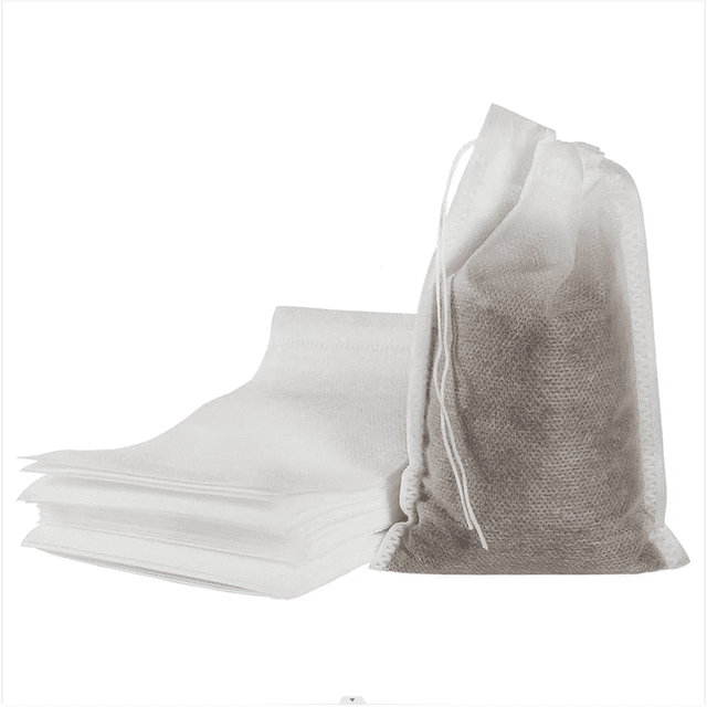 PIX-LINK 100 uds. bolsa de elaboración en frío, bolsa desechable de filtro de café, bolsa de malla fina, bolsa de cordón PIX-LINK Café, suministros de té