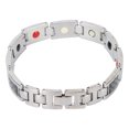 thumbnail image 3 of Pulsera De Fibra De Carbono De Acero De Titanio, Regalo Para Aliviar El Dolor De La Artritis, Promover La Buena Salud, Pulseras De Terapia Magnética Para Pérdida De Peso Para, 3 of 7