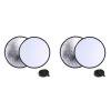 thumbnail image 1 of Reflectores 2 en 1 Difusor Disco Plegable Portátil (plateado), 1 of 6